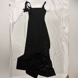 Elegant Black Maxi Dress Birdy Grey